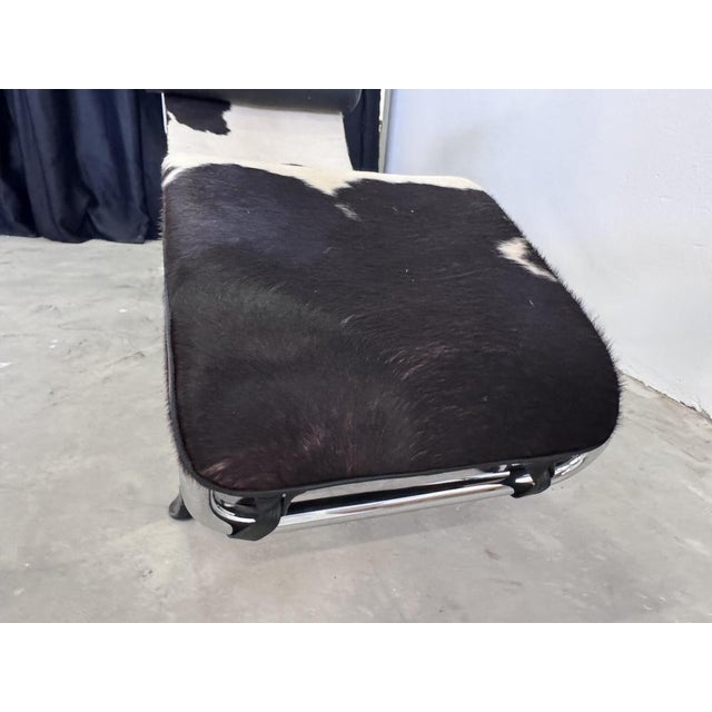 LC4 Chaise Longue in Fur by Le Corbusier for Cassina, 1970s For Sale - Image 9 of 18