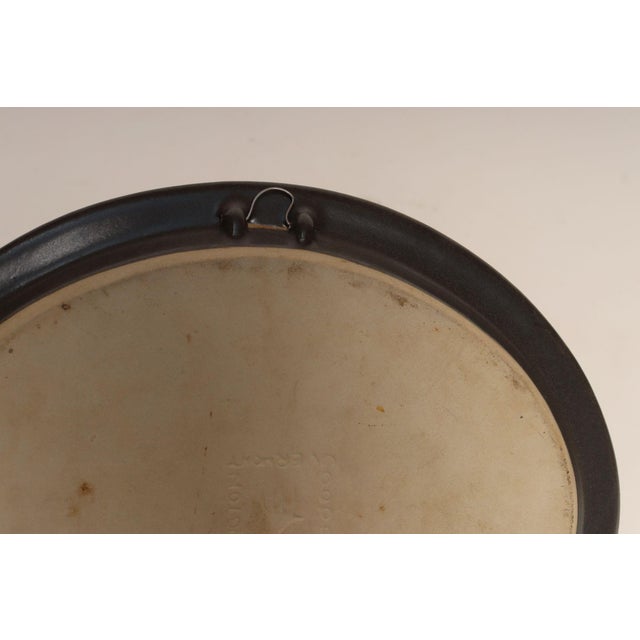 Vintage Matte Brown Ceramic "Tiger" Plaque by David Gil for Bennington Potters For Sale - Image 12 of 13