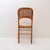 Vintage Organic Style Side Chair in Faux Bamboo and Caning, 1960s For Sale - Image 5 of 15