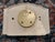 Metal 1930s German Mauthe Art Deco Glazed Ceramic Wall Clock For Sale - Image 7 of 16