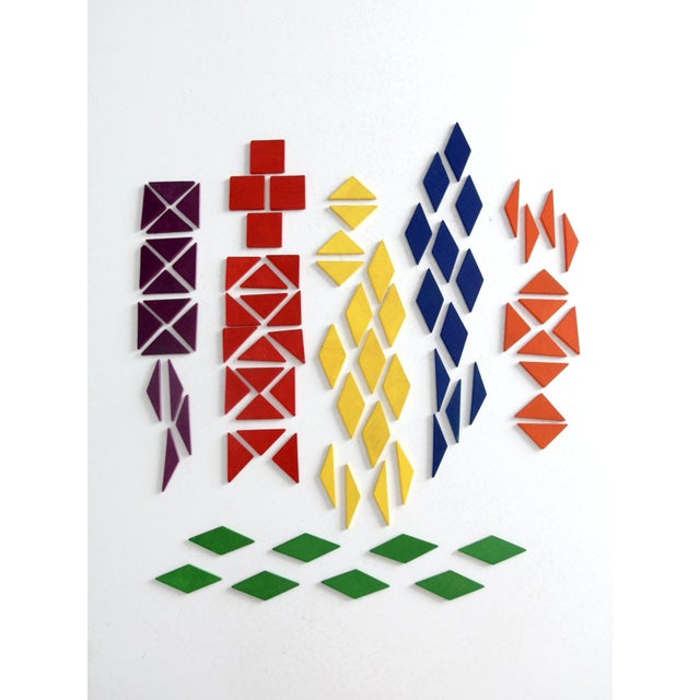 Mid-Century Parquetry Blocks For Sale - Image 9 of 14