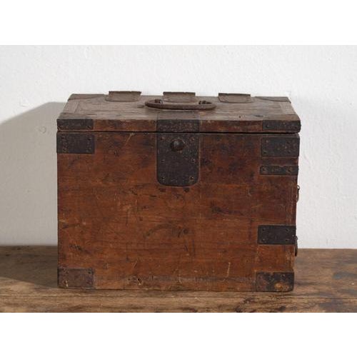 Antique Japanese Document Chest For Sale - Image 10 of 12