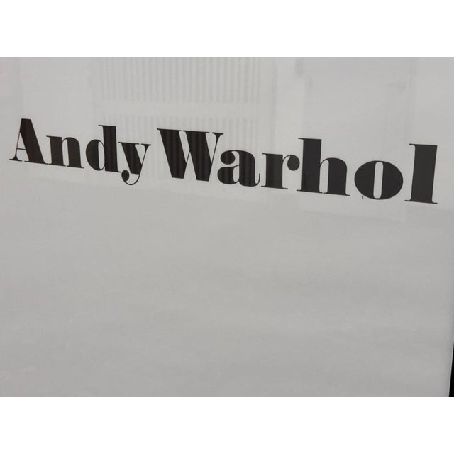 Andy Warhol "All Is Pretty" Exhibition Poster Print, Framed For Sale - Image 9 of 12