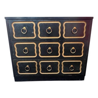 Mid 20th Century Dorothy Draper Style Dresser Chest For Sale