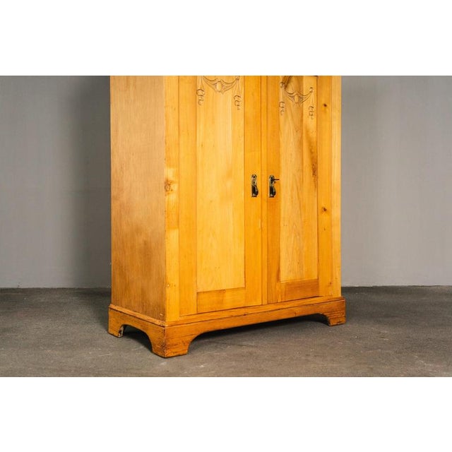 Art Nouveau Sideboard with Upper Section, Set of 2 For Sale - Image 9 of 18