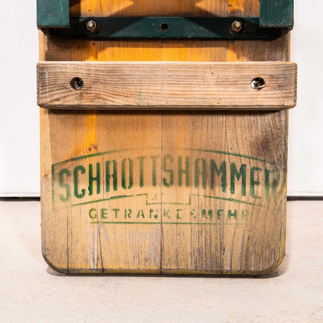 Wood Vintage German Heavy Weight Folding Beer Table Sets For Sale - Image 7 of 9