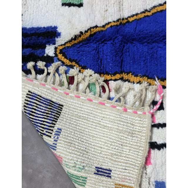 2020s Moroccan Berber Wool Carpet - 9.1 X 6.5 Ft For Sale - Image 5 of 8