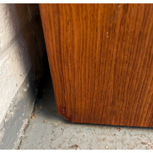 Vintage Danish Mid-Century Modern Rosewood Bar Cabinet For Sale - Image 14 of 16