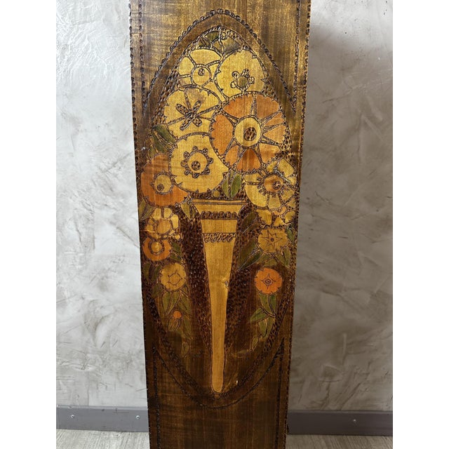 Art Deco Brown Wooden Etagère, 1925 For Sale - Image 13 of 14