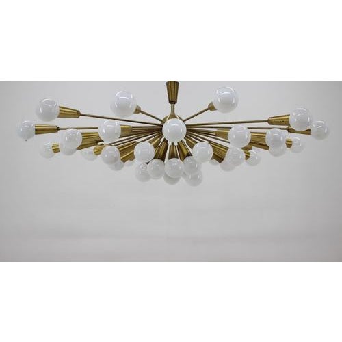 Large Mid-Century Modern Sputnik Pendant Light, 1960s For Sale - Image 12 of 18