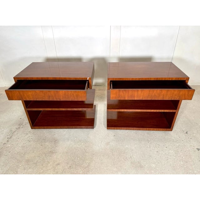 Ralph Lauren (2) Ralph Lauren Modern Hollywood Night Stands / Side Tables For Sale - Image 4 of 9