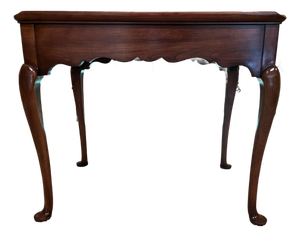 Vintage Statton Queen Anne Style Cherry Tea Table
