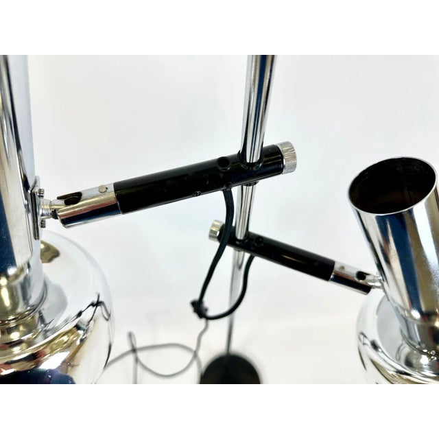 1970s Mid-Century Adjustable Floor Lamp by Koch & Lowy for Omi, 1970s For Sale - Image 5 of 13