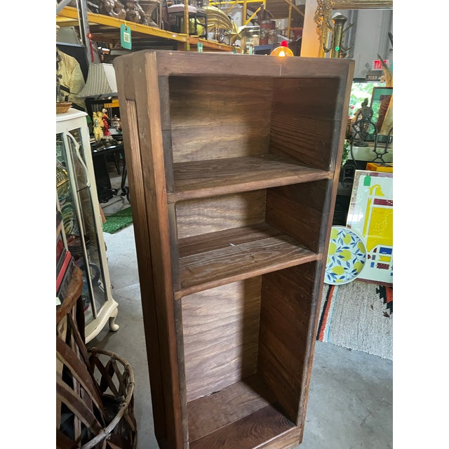 Up for consideration is a beautiful vintage small wooden shelf. This would look lovely in your home and it is a perfect...
