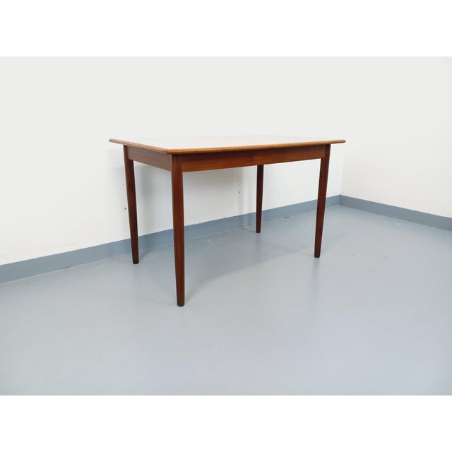Vintage Scandinavian Style Rectangular Dining Table in Teak and Melamine, 1960s For Sale - Image 13 of 18