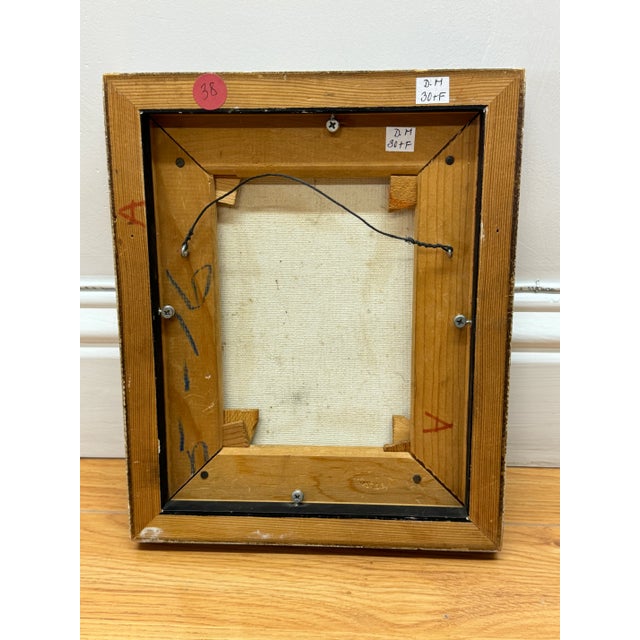 F. Brown Mid-Century Painting For Sale - Image 4 of 4