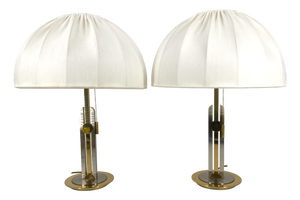 Hollywood Regency Table Lamps, Germany, 1960s-1970s, Set of 2