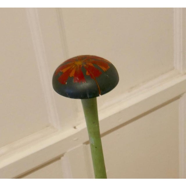 Antique French Original Painted Hat Stand, 1880 For Sale - Image 4 of 7