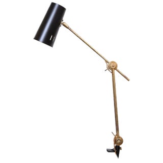 Clamp Desk Lamp from Stilnovo, 1950s For Sale