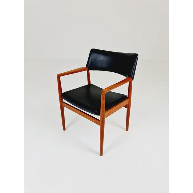Danish Teak Armchair by Erik Kirkegaard, 1960s For Sale - Image 14 of 15