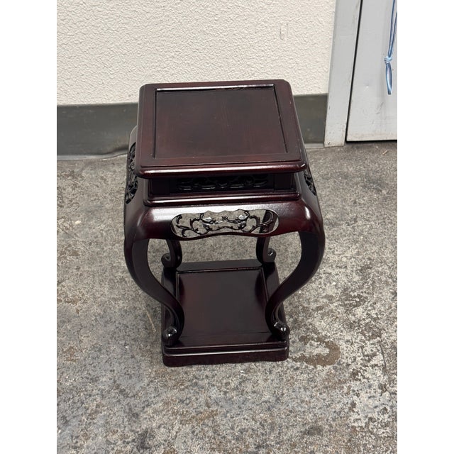 Late 20th Century Chinese Pedestal Stand For Sale - Image 5 of 12