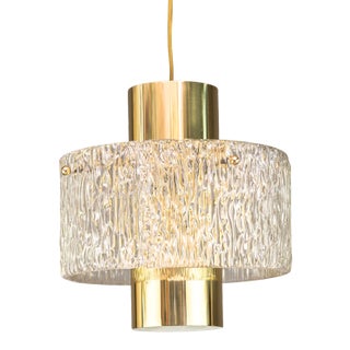 Pendant Lamp by J. T. Kalmar, 1950s For Sale