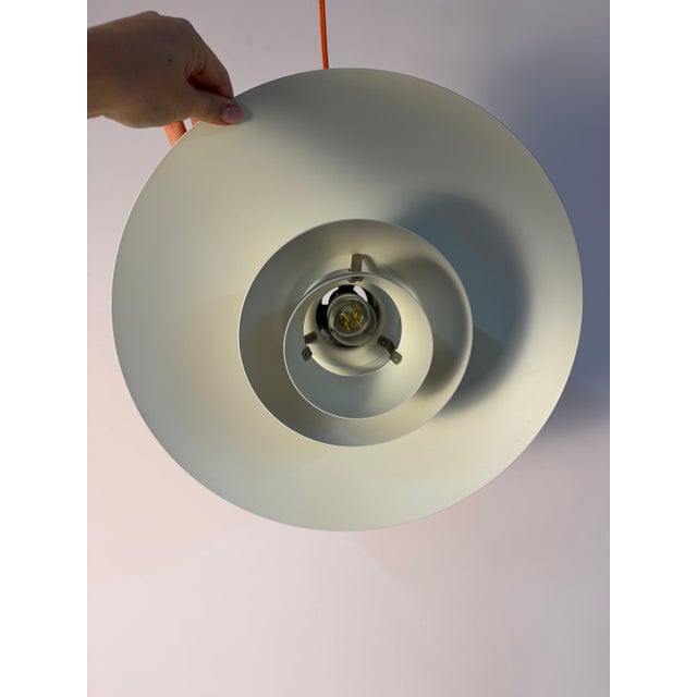 Silver Brushed PH4/3 Louvered Lamp by Poul Henningsen for Louis Poulsen For Sale - Image 6 of 11