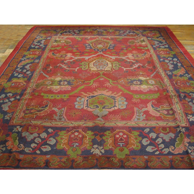 Early 20th Century Donegal Arts & Crafts Carpet Designed by Gavin