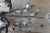 Maison Baguès 1930's Monumental Regency Maison Bagues Rock Crystal 5 Light Floral Wall Sconces a - Pair For Sale - Image 4 of 12