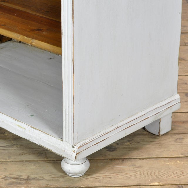 Rustic White Pine Counter, 1900 For Sale - Image 9 of 12