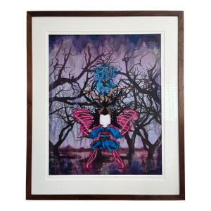 "The Legend of Koukuu Moon", Rare Hand Signed Limited Edition 46/50 by Tom Lewis