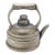 Vintage Italian Handmade Genuine Silver Teapot Solid Dollhouse Miniature For Sale
