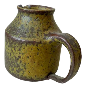 1960s Glazed Pitcher Ceramic Studio Art Pottery Style Doyle Lane