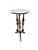 Antique Louis XVI Style Brass With Marble Top Pedestal/Side Table For Sale In Chicago - Image 6 of 8