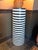 Contemporary Wildwood Memphis Milano Striped Stone Display Pedestal For Sale - Image 3 of 3