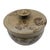 Handmade Creek Studio Stoneware Covered Pot or Lidded Vessel With Abstract Impressions For Sale - Image 4 of 9
