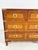 Brown C. 1950s Anglo-Indian Small Campaign Style Rosewood Jewelry Chest With Brass Inlay For Sale - Image 8 of 8