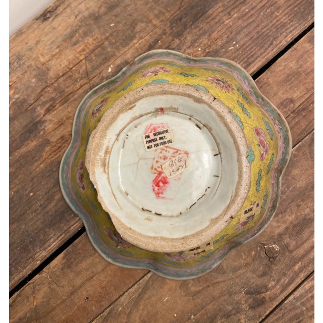 Mid-Century Modern Antique Mid Century Decorative Bowl For Sale - Image 3 of 4