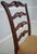 Set of 4 Biggs Mahogany Ribbon Back Dining Chairs For Sale In Philadelphia - Image 6 of 18