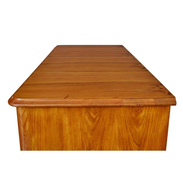 Tall 19th century elm secretaire chest of drawers circa 1870. We are pleased to offer this stunning chest swedish chest of...