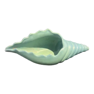 1940s Vintage Van Briggle Pottery Shell Planter