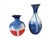 Contemporary Shiwan stoneware pottery set of two &nbsp;from China's Foshan region. These exquisite handcrafted vessels...