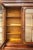 Brown French Louis-Philippe 19th Century Two Part Bookcase with Blown Glass Doors For Sale - Image 8 of 12