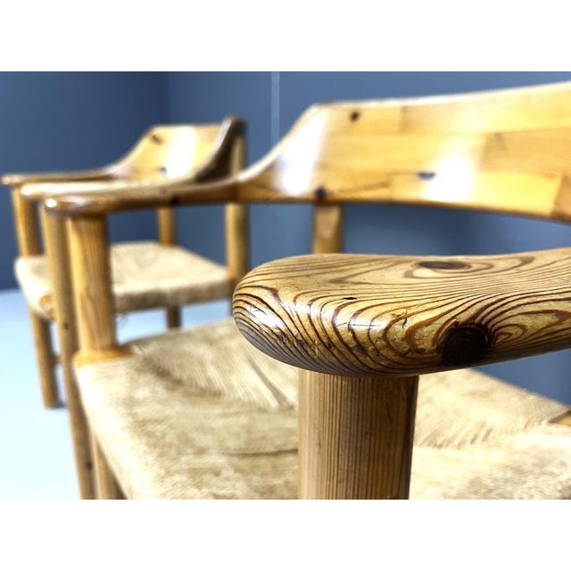 1970s Pinewood Dining Chairs by Rainer Daumiller for Hirtshals Savvaerk, 1970, Set of 4 For Sale - Image 5 of 13