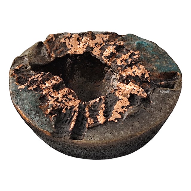 Vintage Studio Ceramic Tealight Holder by Maria Hadamcsik, 1960s For Sale