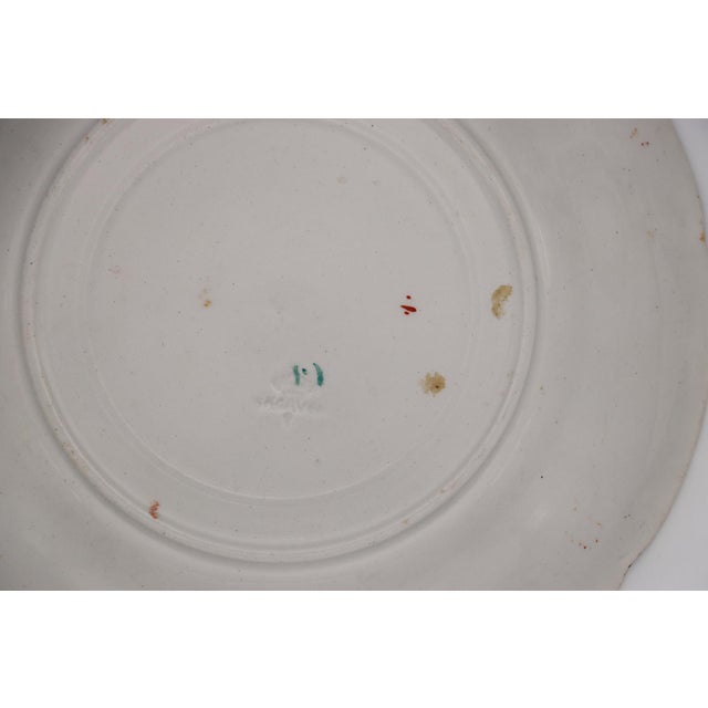 1900s Glen Helen Fall, Isle of Man Wall Plate, Portuguese Export For Sale - Image 12 of 12