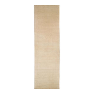 Modern Gabbeh Oversized Wool Rug With Minimalist Design For Sale