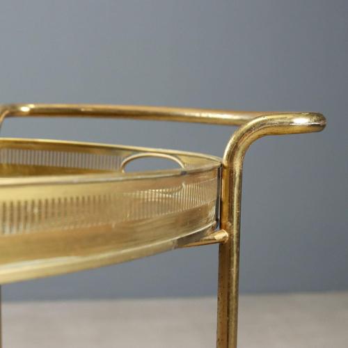 Vintage Brass Trolley, 1960s For Sale - Image 6 of 15