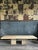 Late 20th Century Large Vintage Goatskin Extension Dining Table For Sale - Image 5 of 9