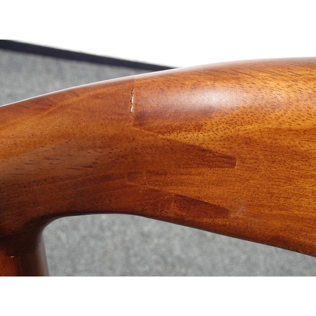 Chairs Hans Wegner for Johannes Hansen Style ~ Set Four Mid Century Black Chairs For Sale - Image 10 of 17